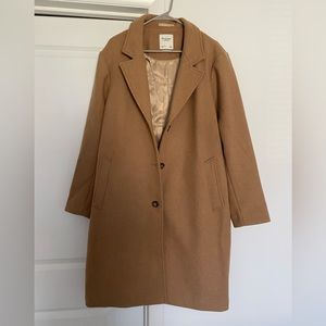Abercrombie Wool Blend Dad Coat